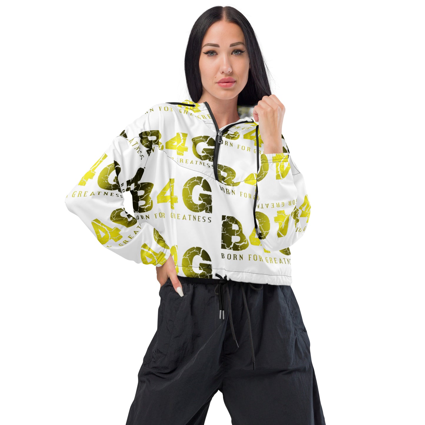 Women’s cropped windbreaker