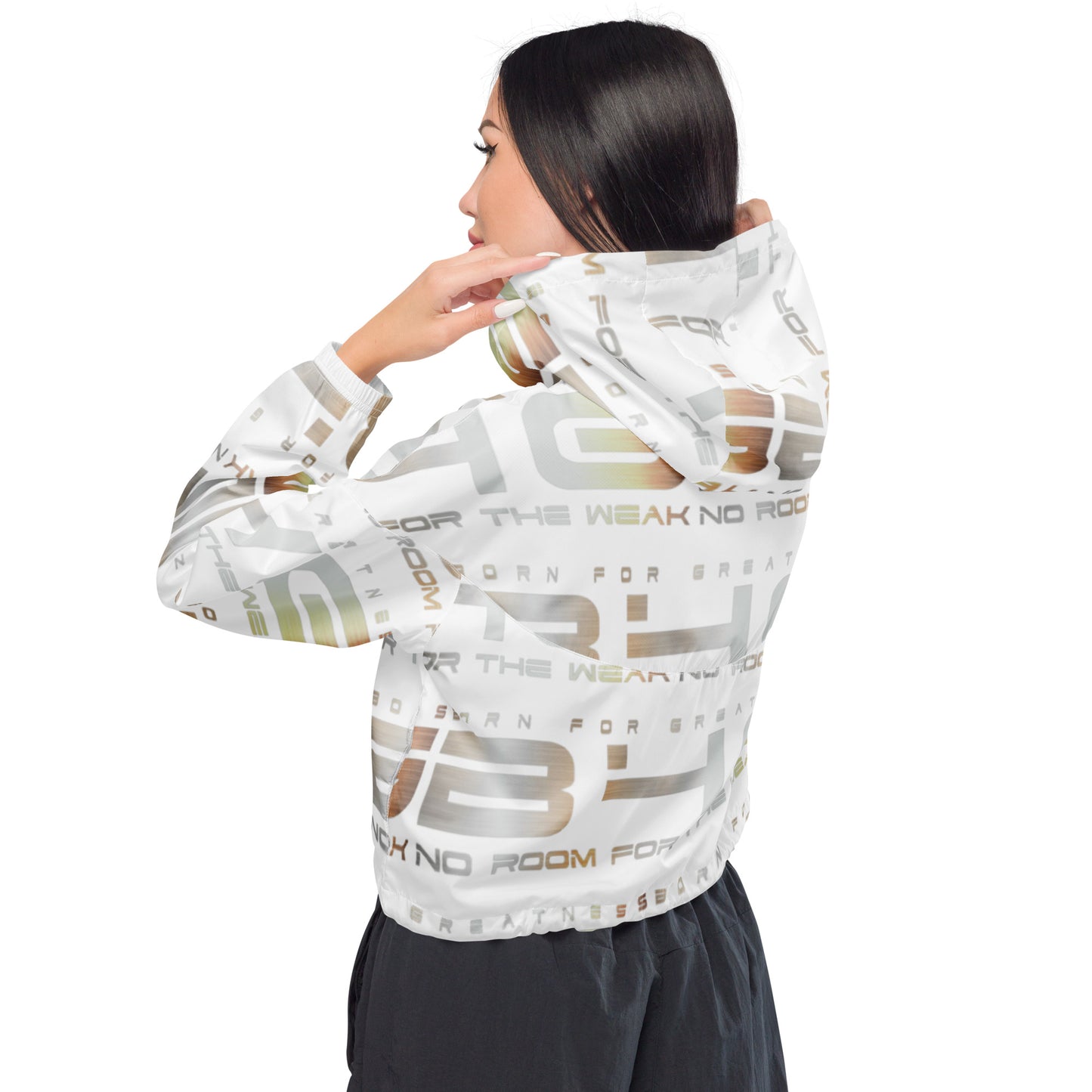 Women’s cropped windbreaker