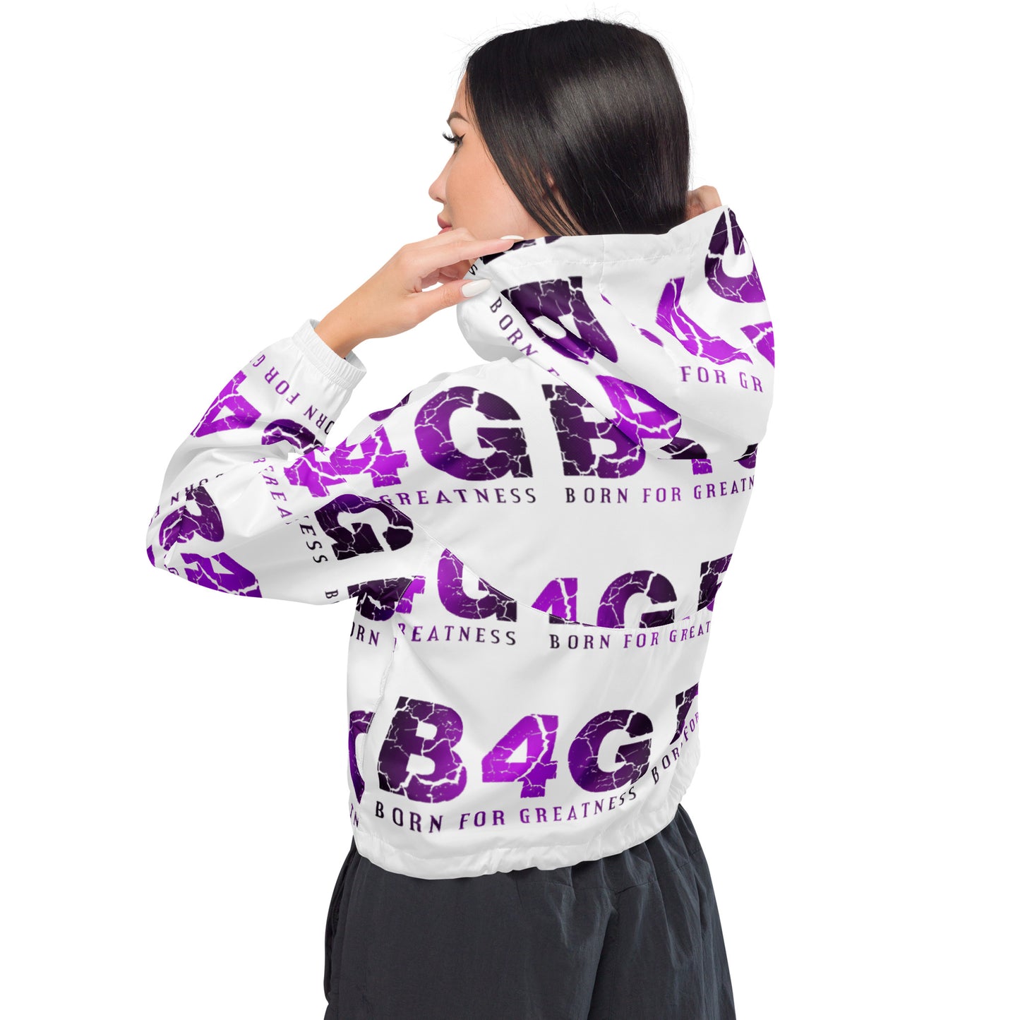 Women’s cropped windbreaker