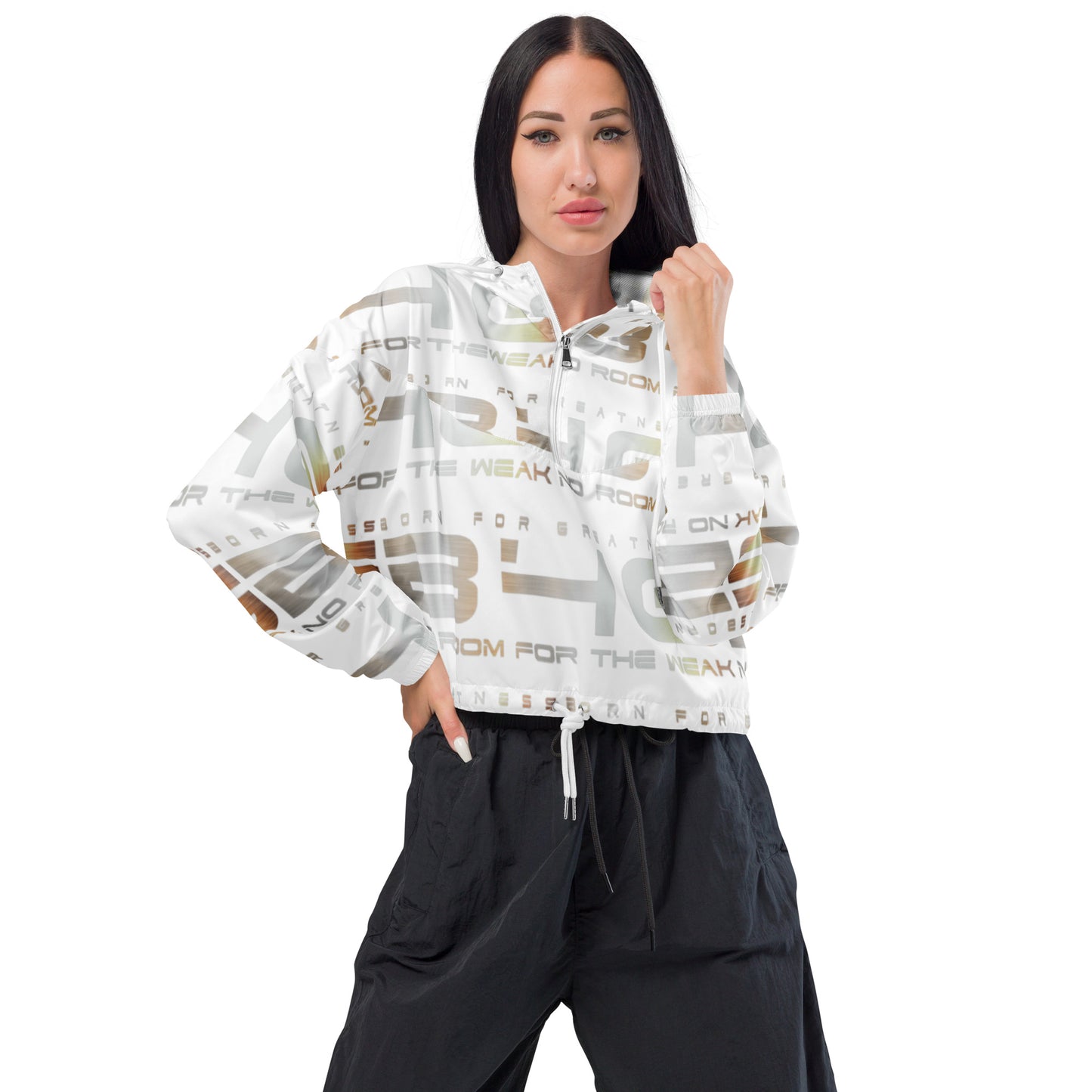 Women’s cropped windbreaker