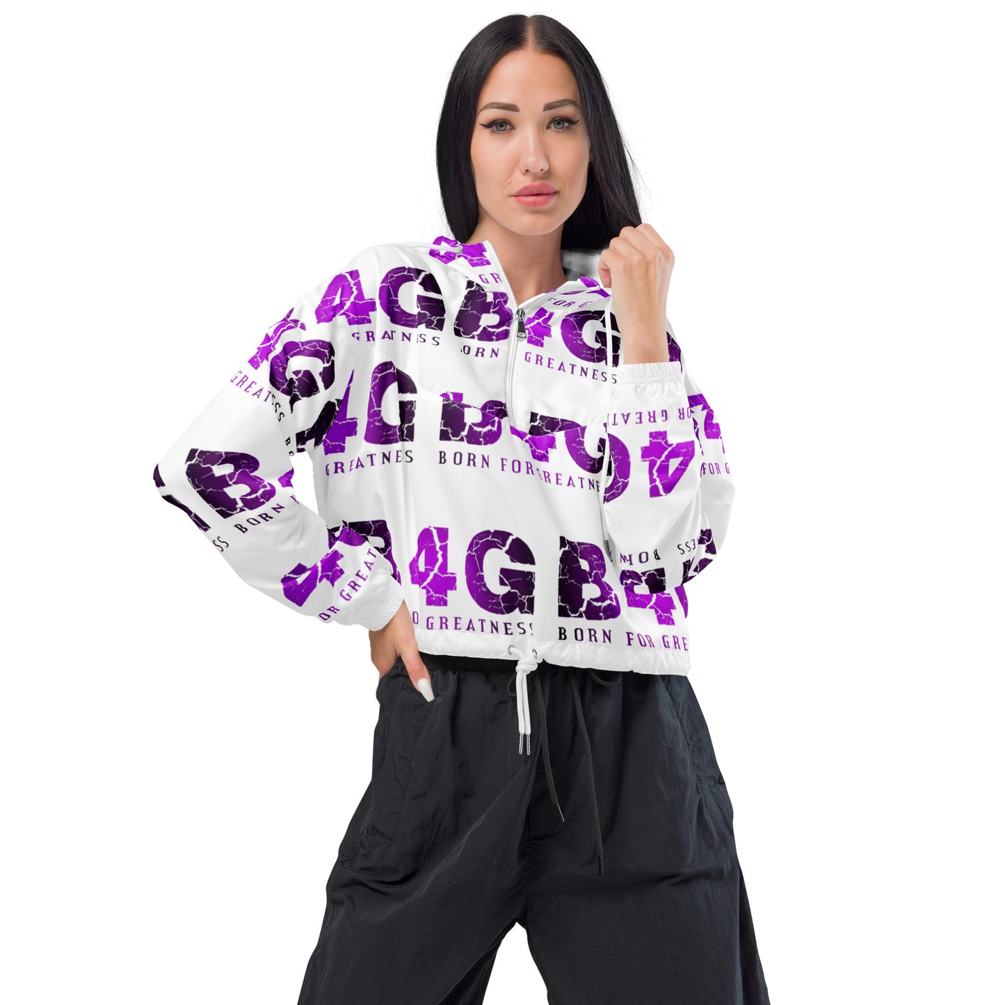 Women’s cropped windbreaker
