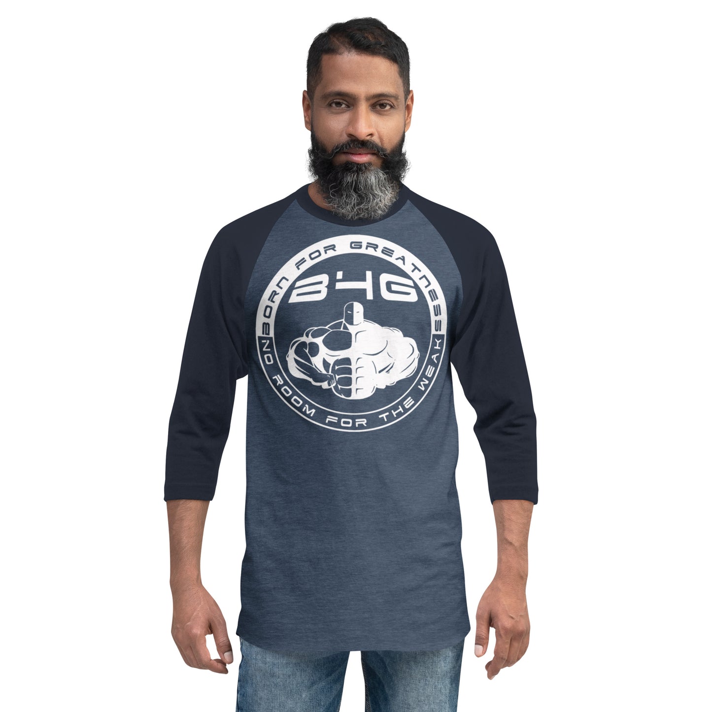 3/4 sleeve raglan shirt