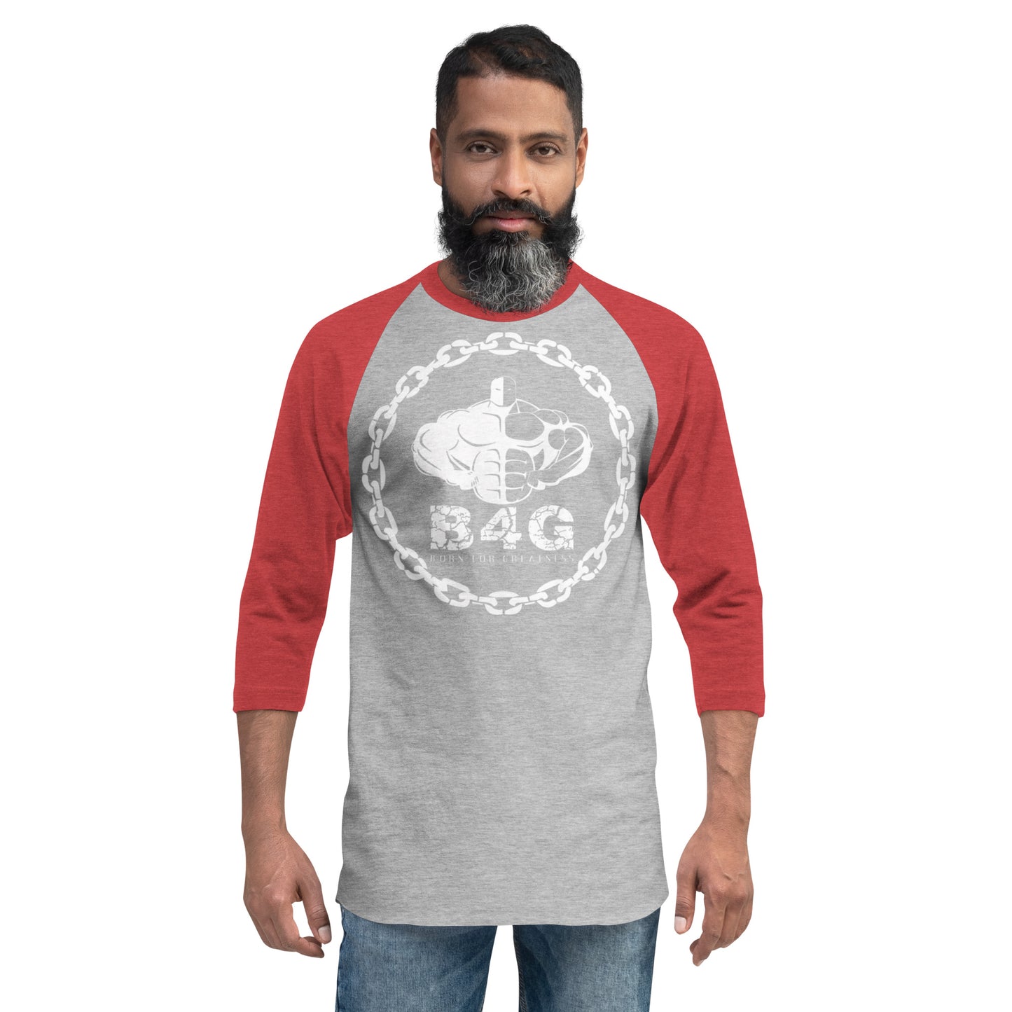 3/4 sleeve raglan shirt
