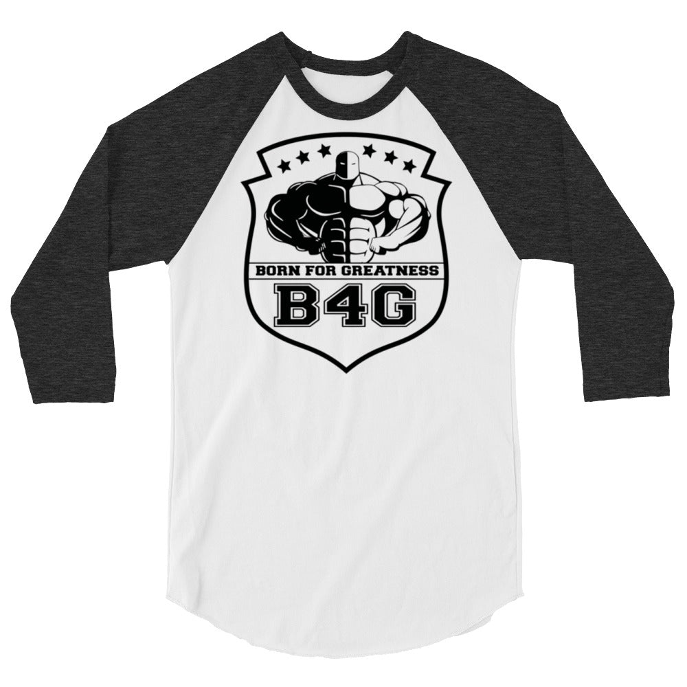 3/4 sleeve raglan shirt