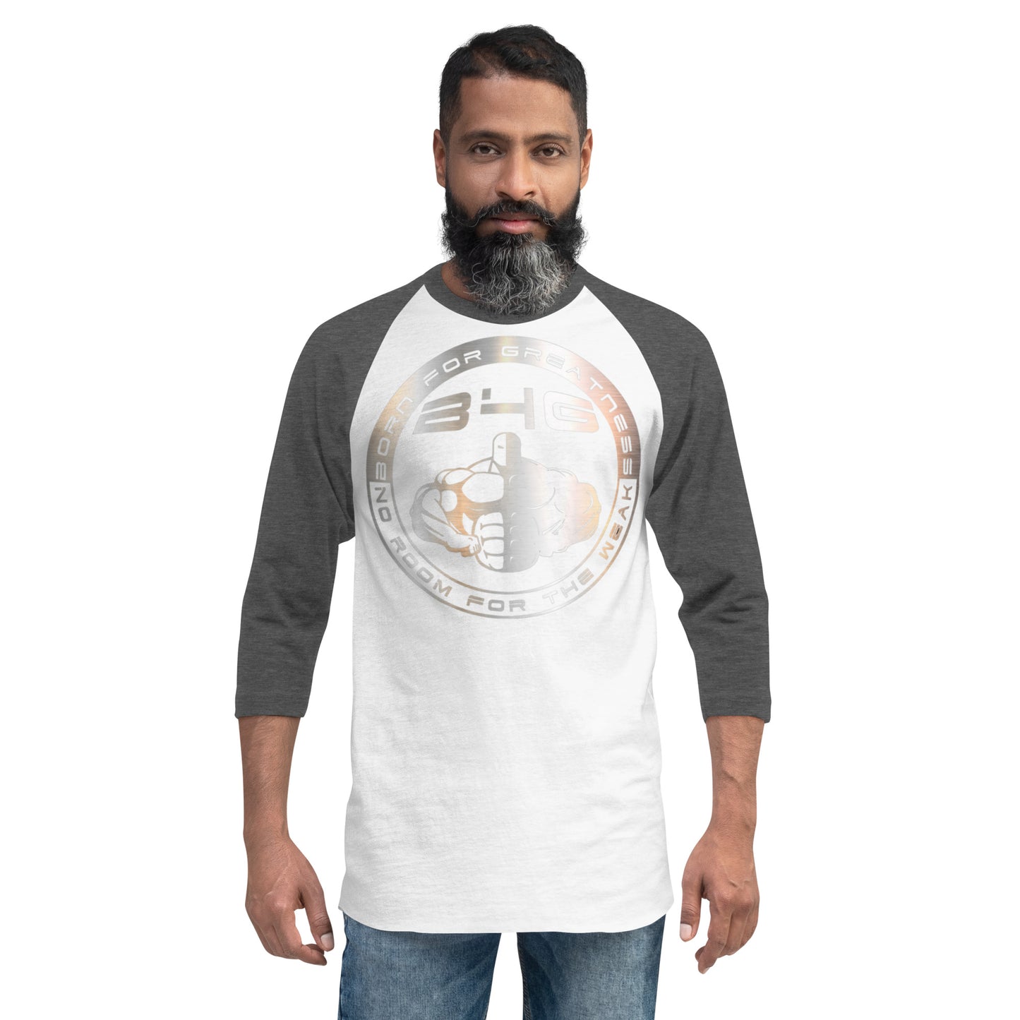 3/4 sleeve raglan shirt