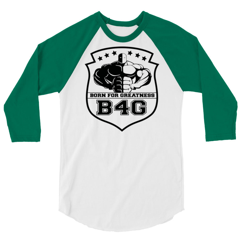 3/4 sleeve raglan shirt