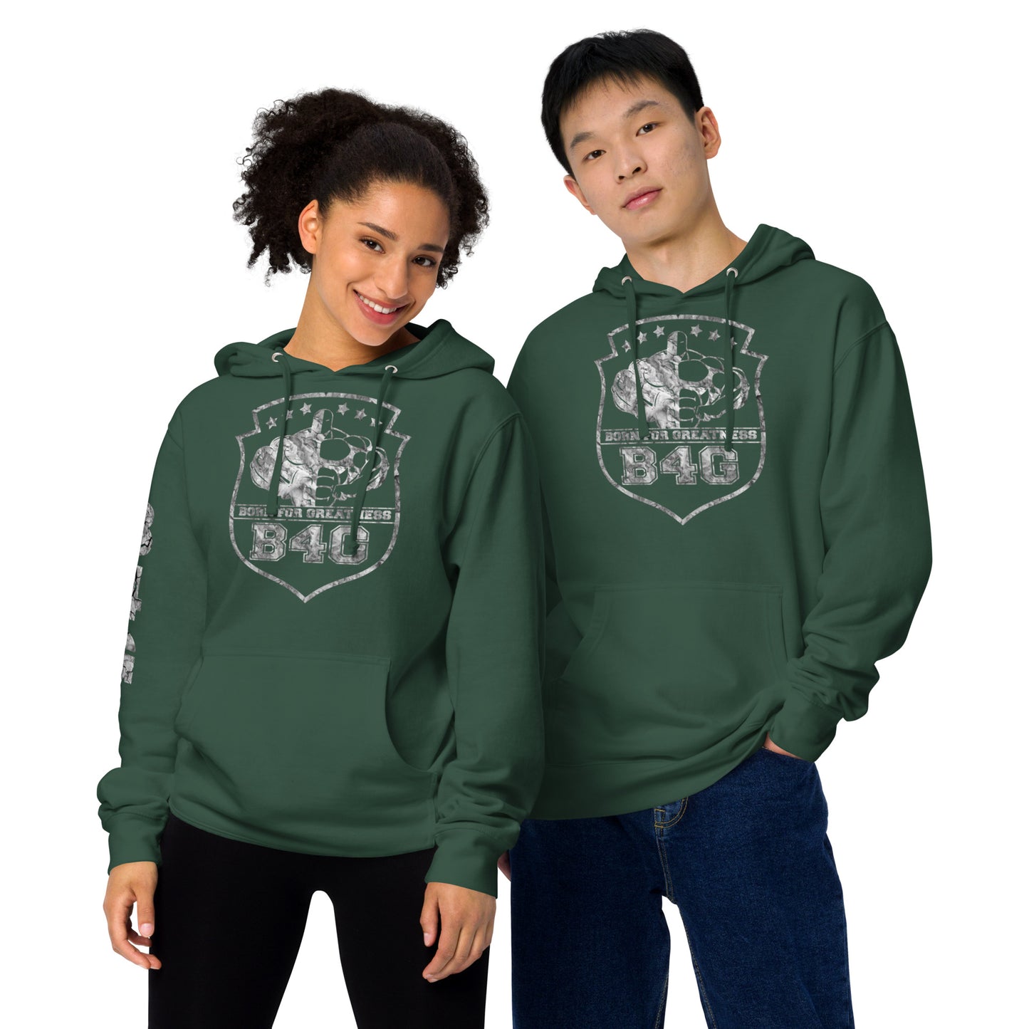 Unisex midweight hoodie