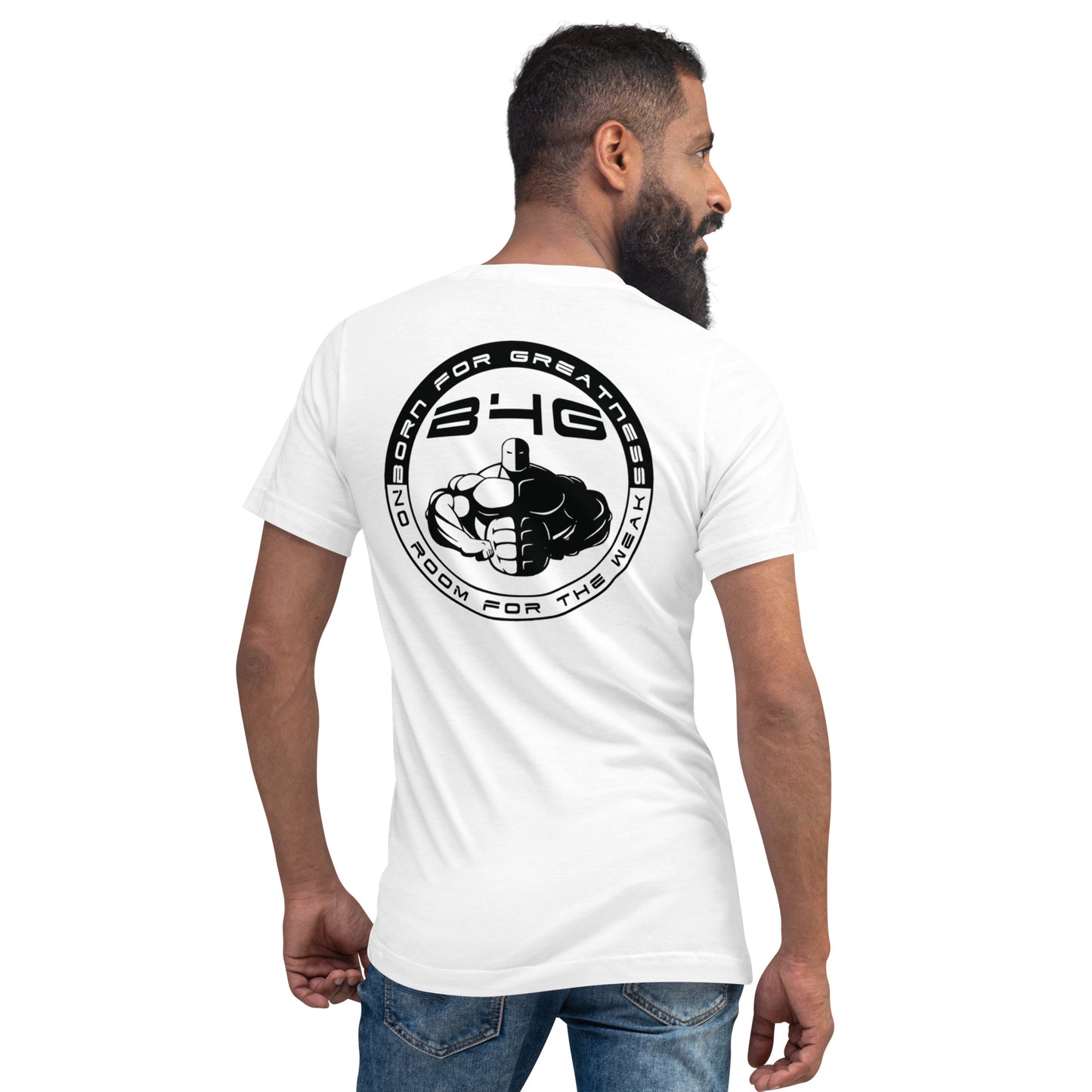 Unisex Short Sleeve V-Neck T-Shirt
