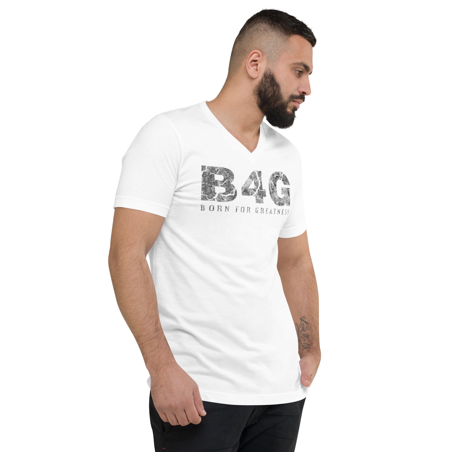 Rock Solid Unisex V-Neck T-Shirt