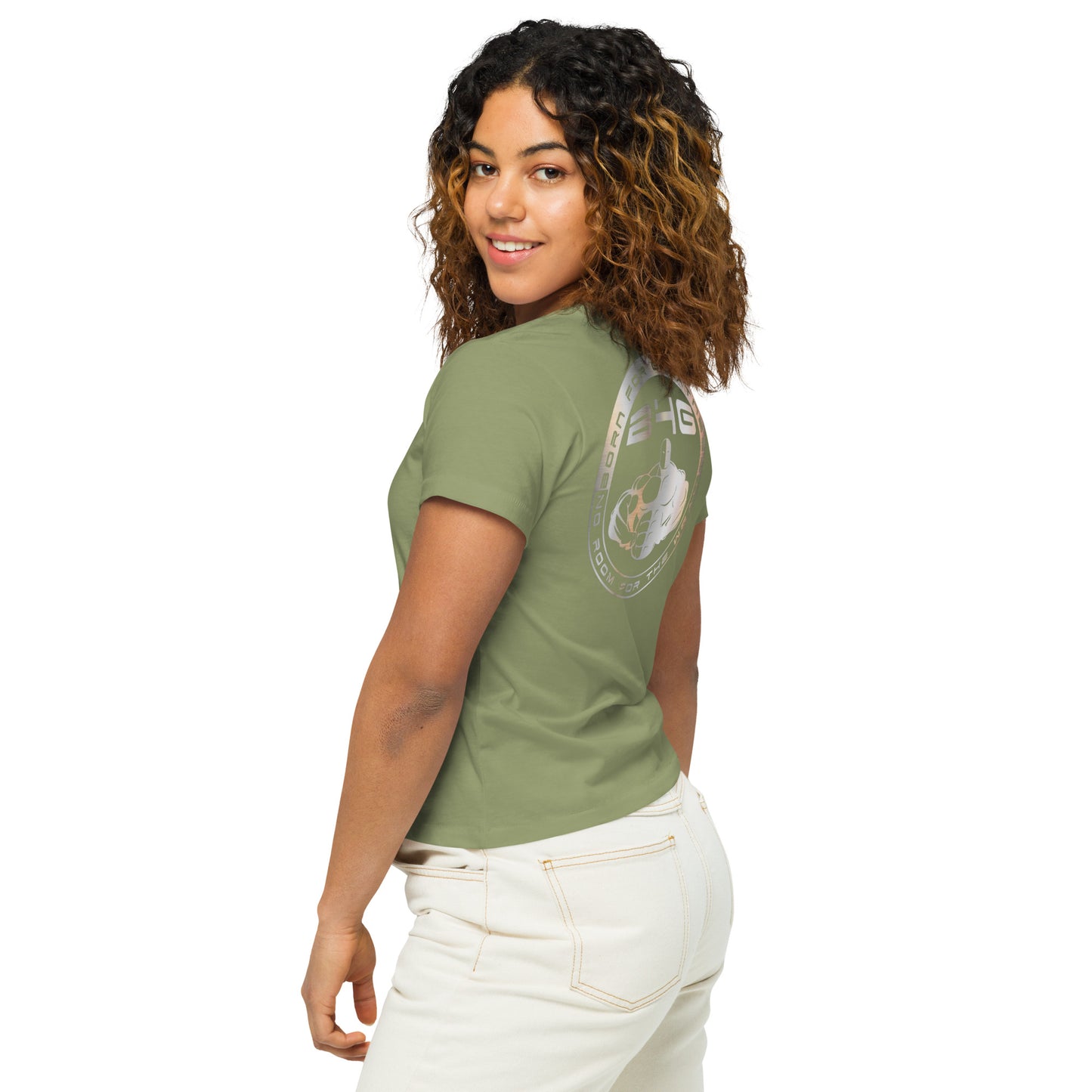 Women’s high-waisted t-shirt
