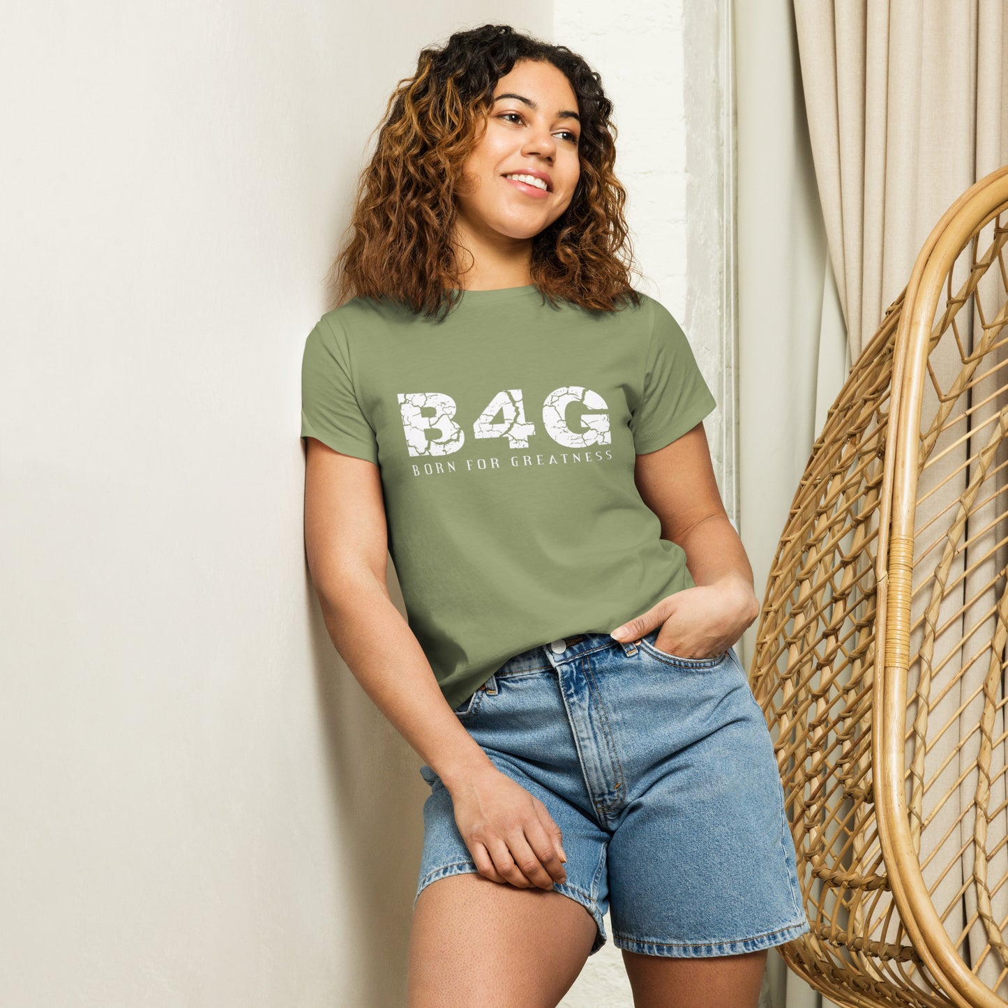 Women’s high-waisted t-shirt