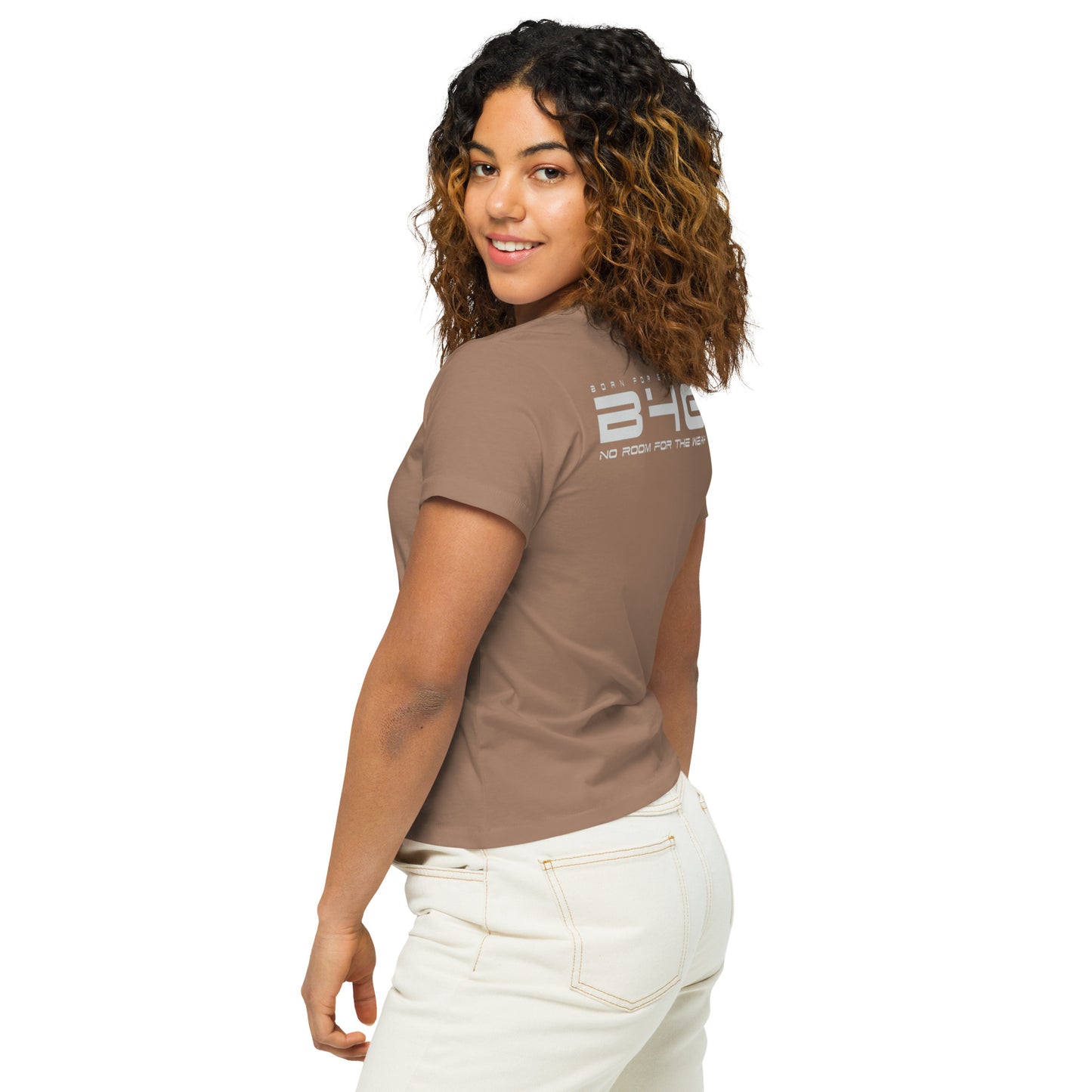 Women’s high-waisted t-shirt