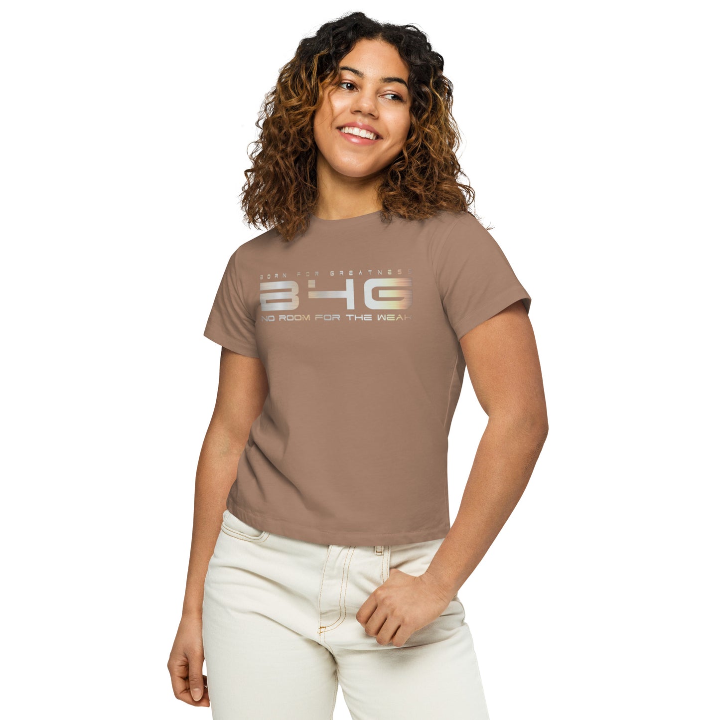 Women’s high-waisted t-shirt