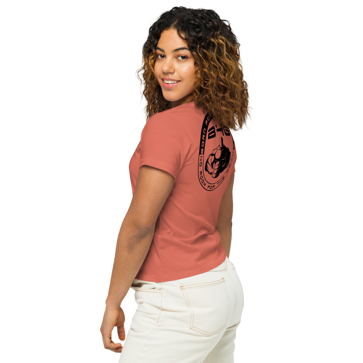 Women’s high-waisted t-shirt