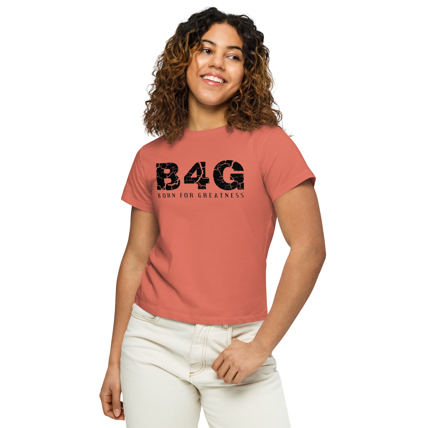 Women’s high-waisted t-shirt