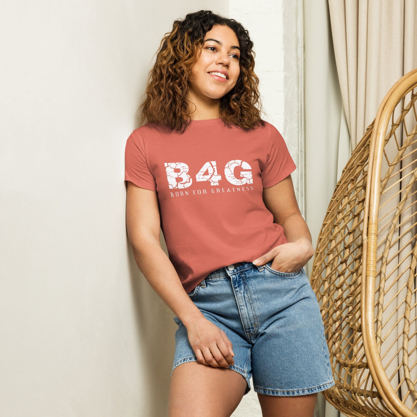 Women’s high-waisted t-shirt