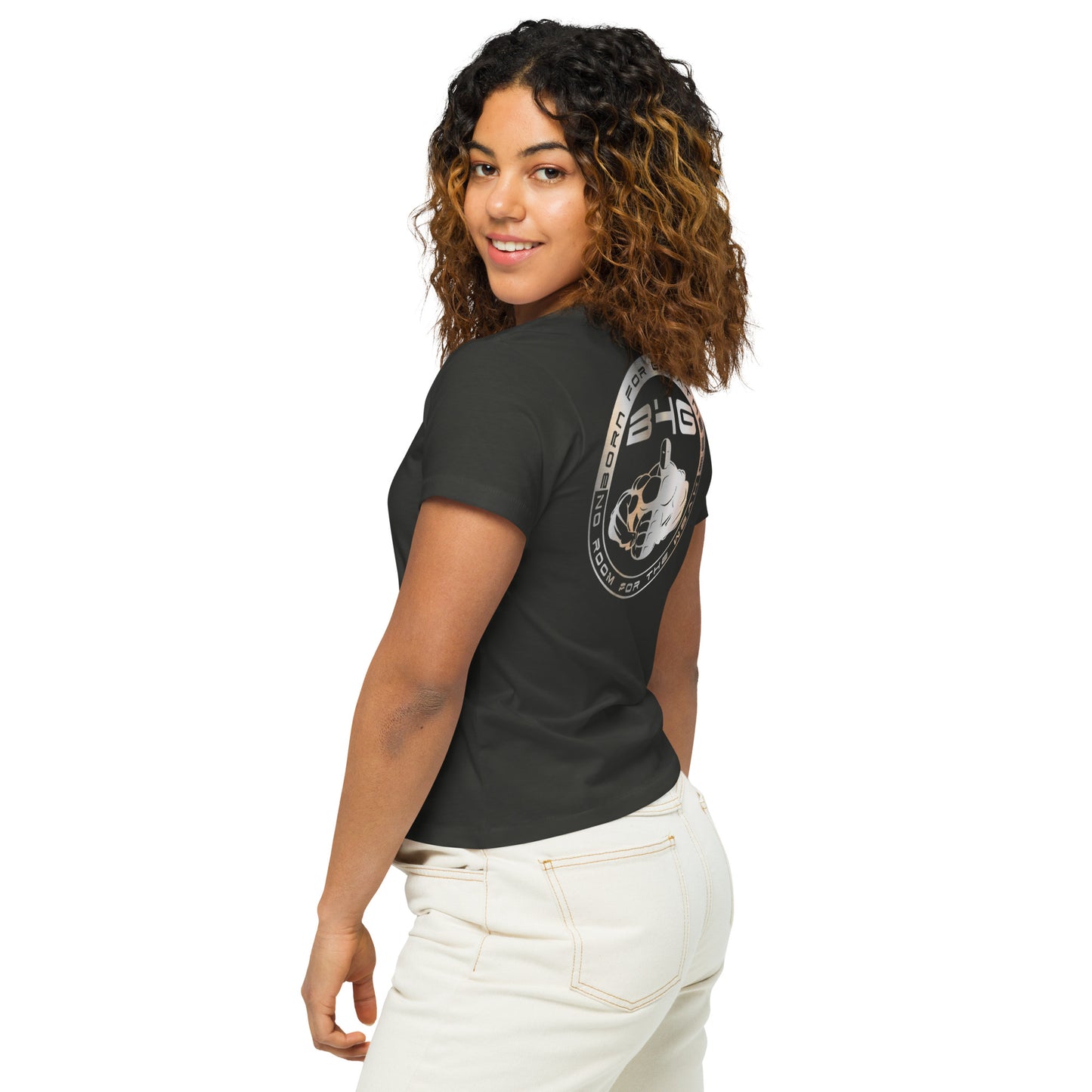 Women’s high-waisted t-shirt