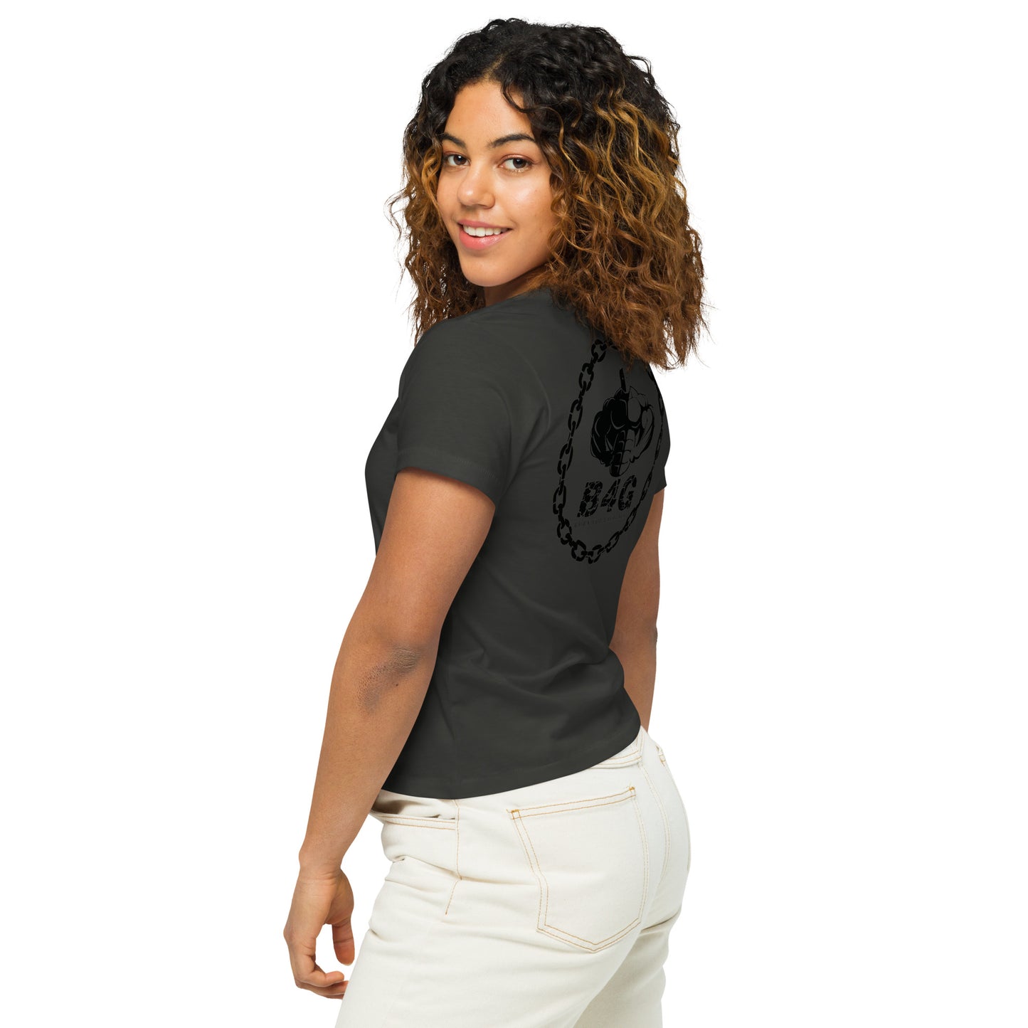 Women’s high-waisted t-shirt