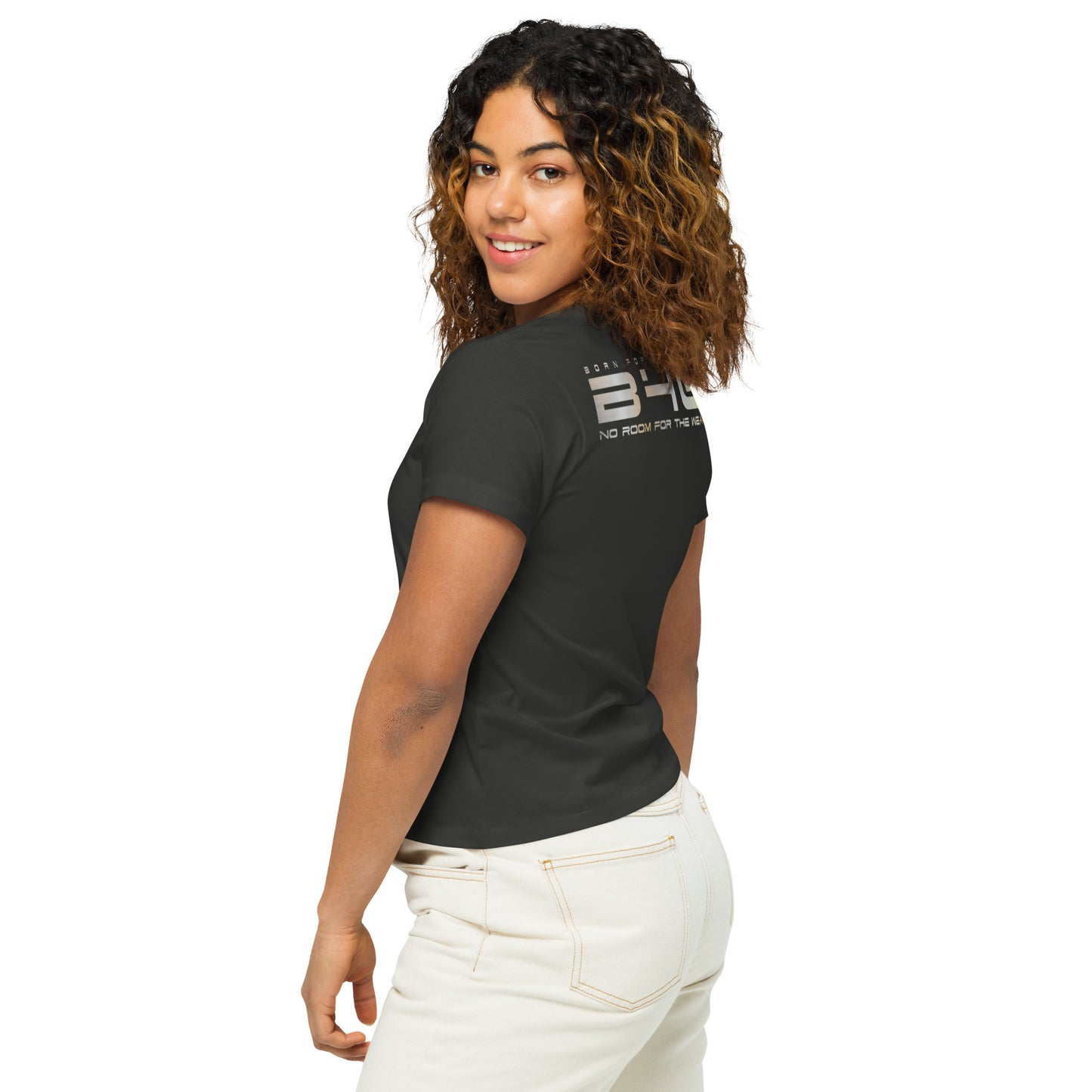 Women’s high-waisted t-shirt