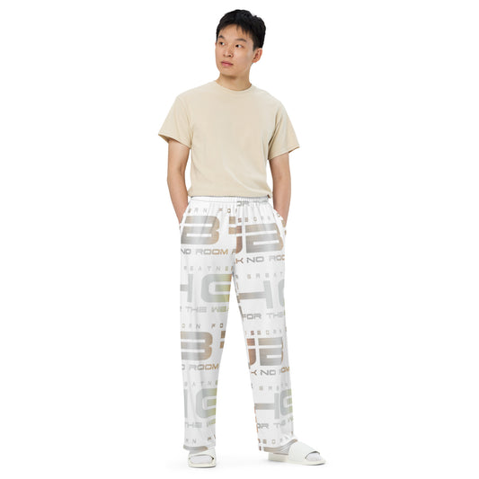 All-over print unisex wide-leg pants