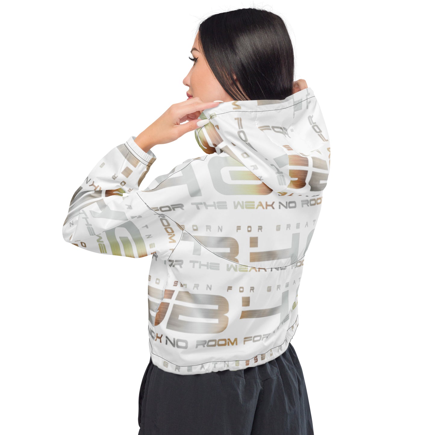 Women’s cropped windbreaker