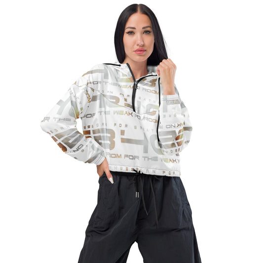 Women’s cropped windbreaker