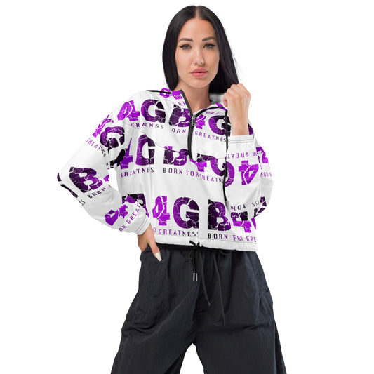 Women’s cropped windbreaker