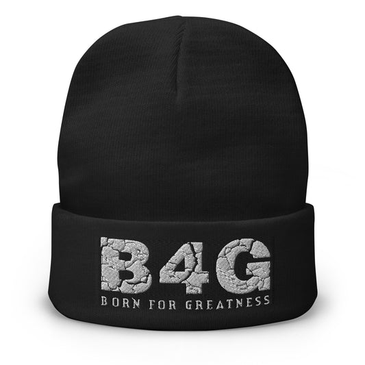 Embroidered Beanie