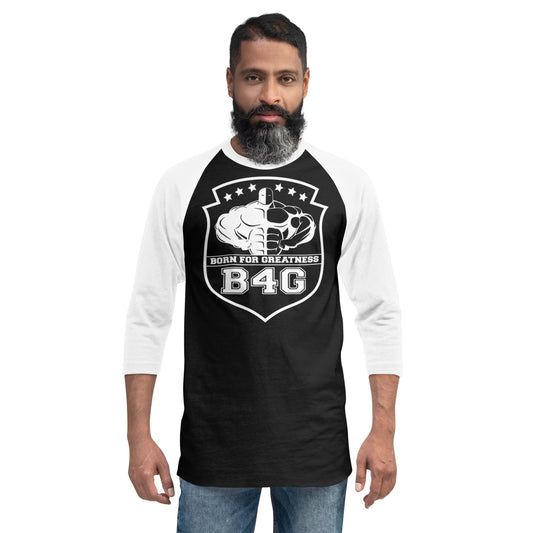 3/4 sleeve raglan shirt