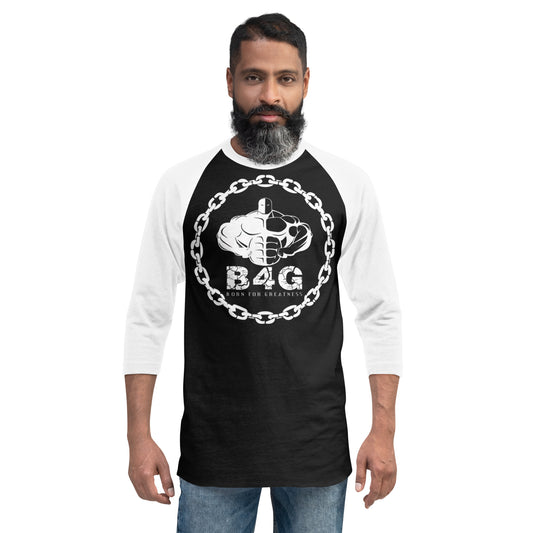 3/4 sleeve raglan shirt