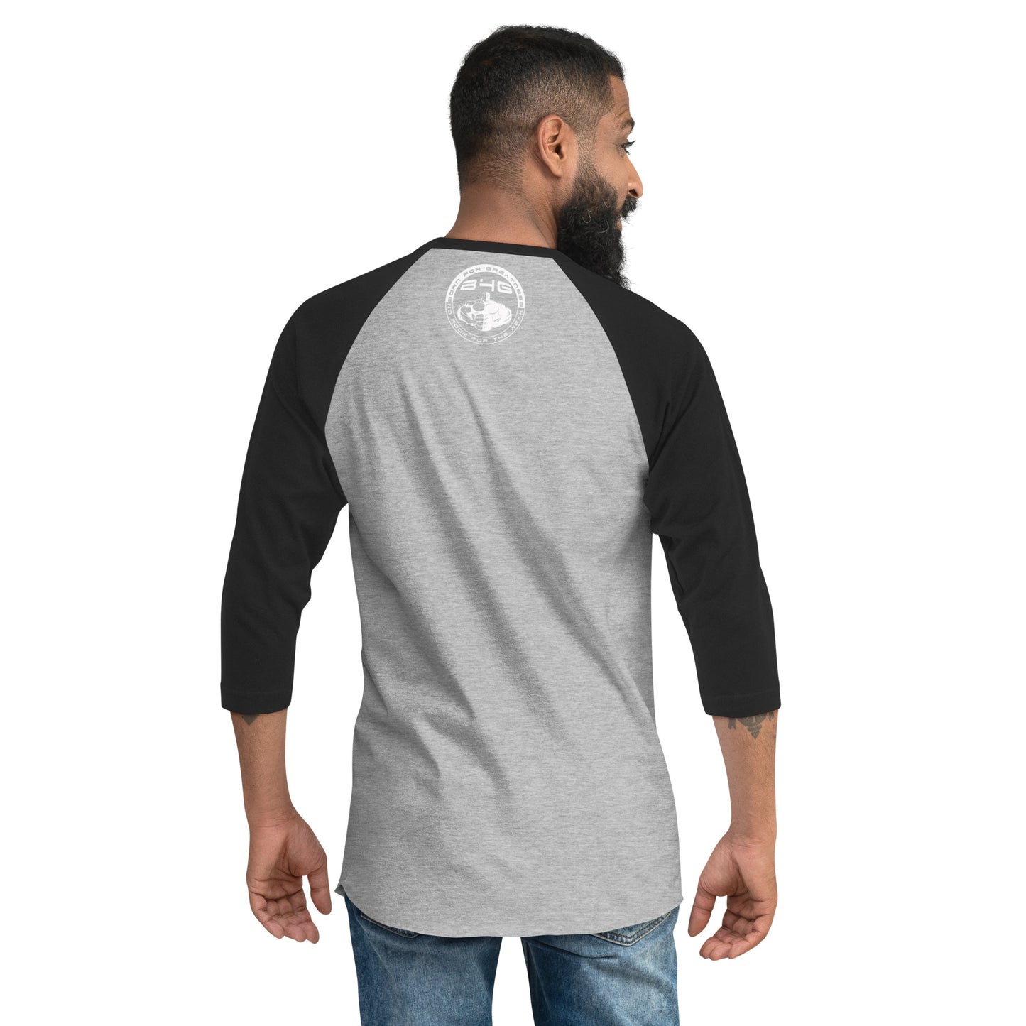 3/4 sleeve raglan shirt