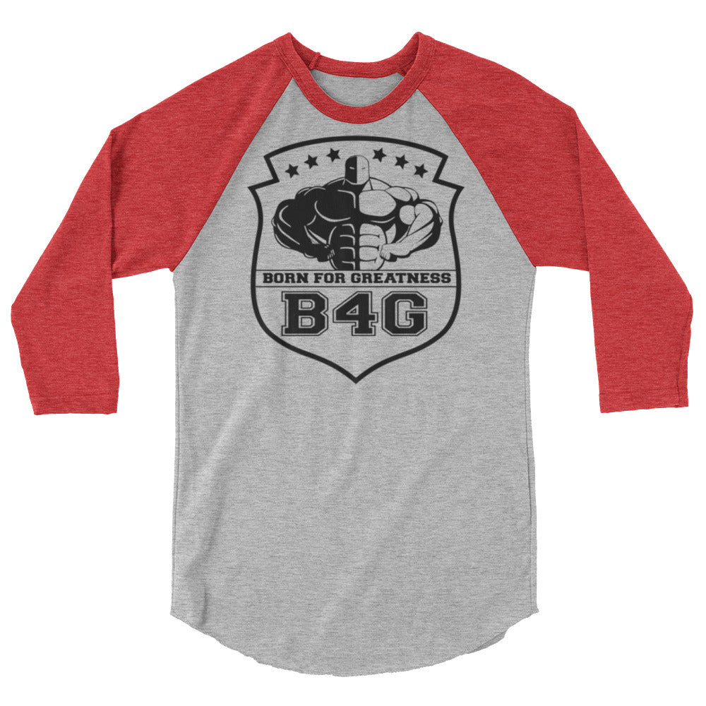 3/4 sleeve raglan shirt