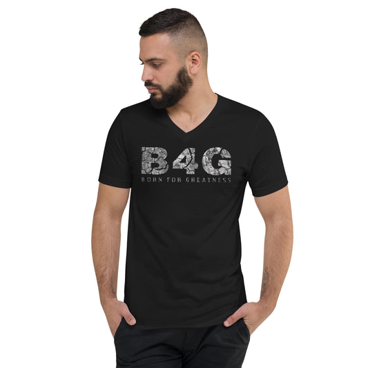 Rock Solid Unisex V-Neck T-Shirt