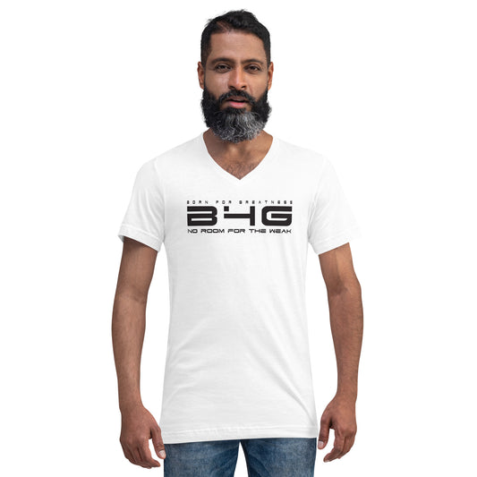 Unisex Short Sleeve V-Neck T-Shirt
