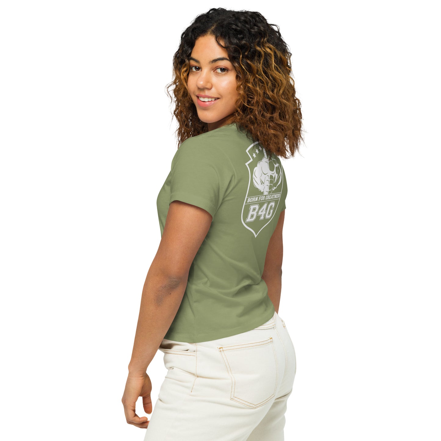 Women’s high-waisted t-shirt