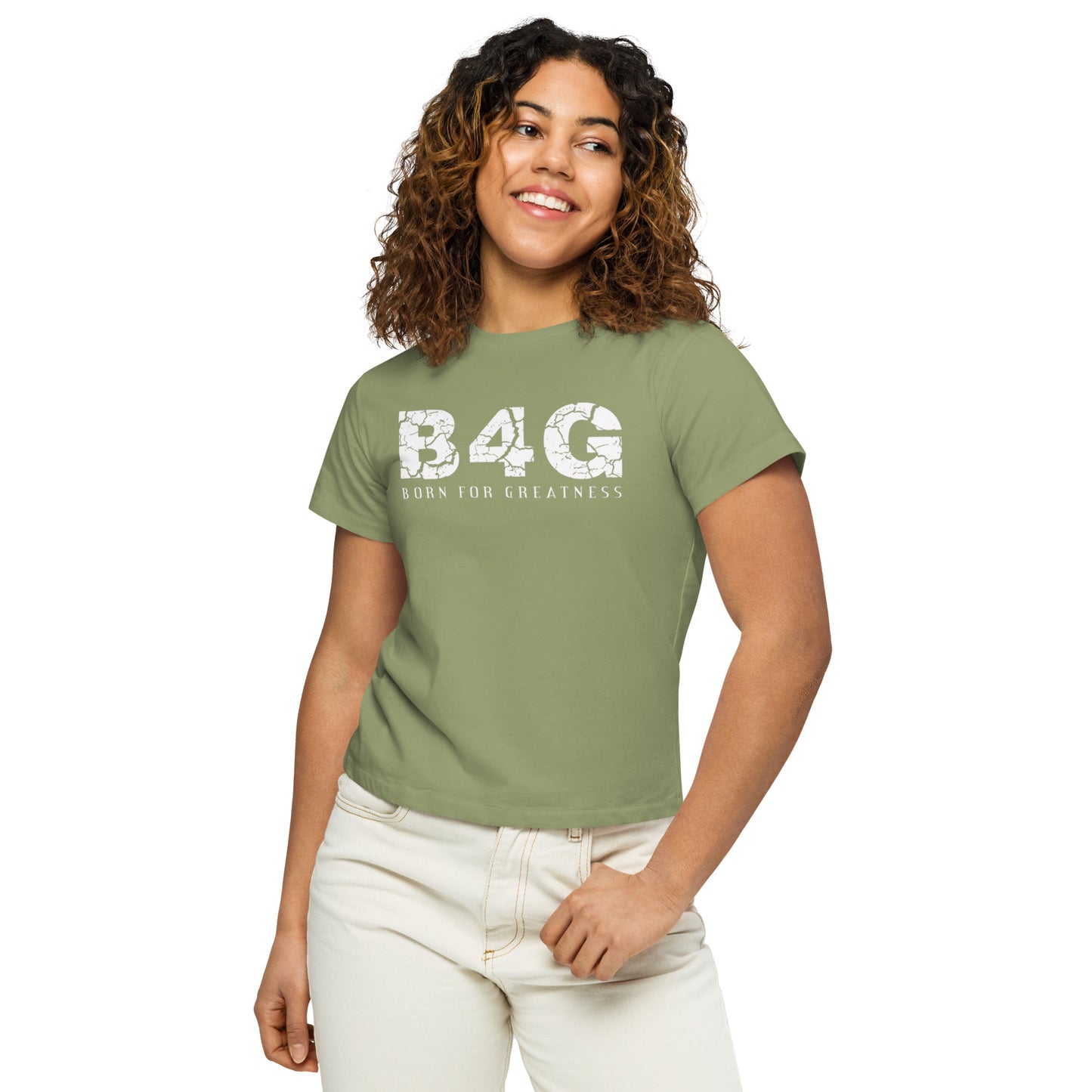 Women’s high-waisted t-shirt