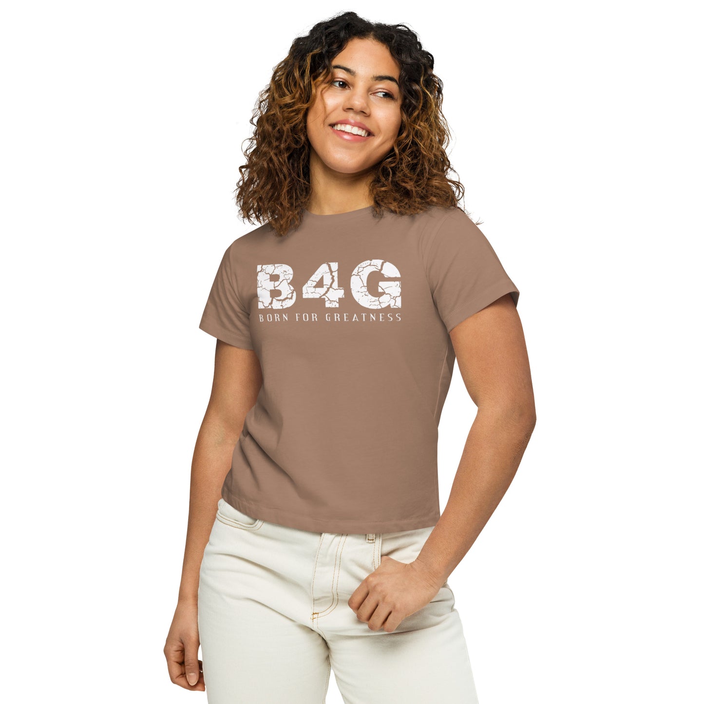 Women’s high-waisted t-shirt