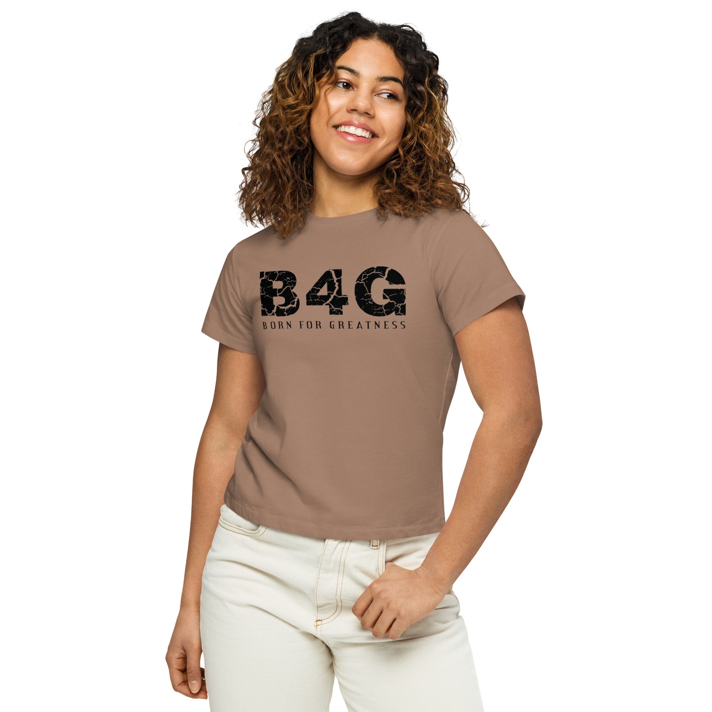 Women’s high-waisted t-shirt