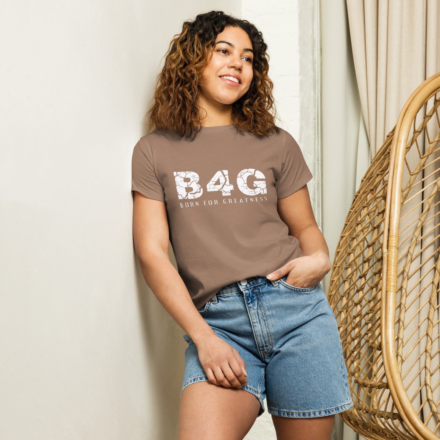 Women’s high-waisted t-shirt