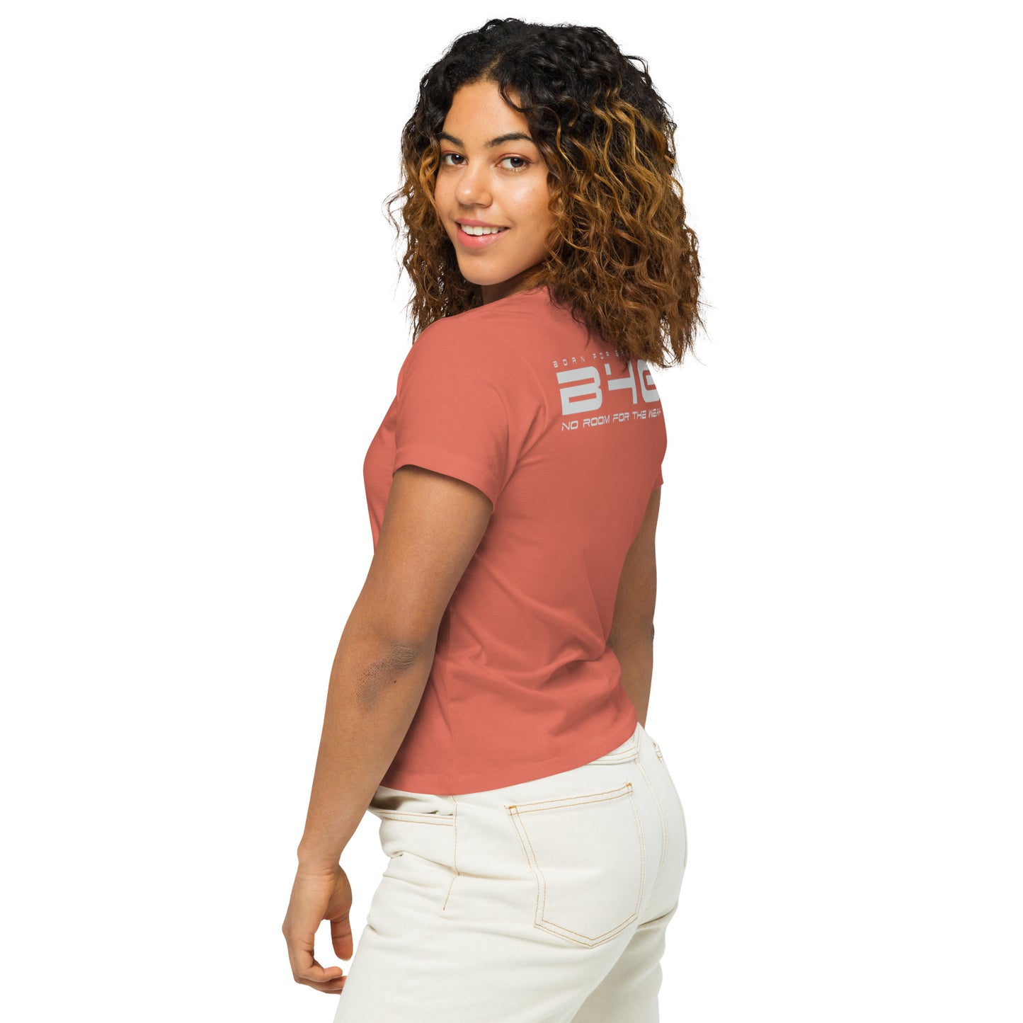 Women’s high-waisted t-shirt