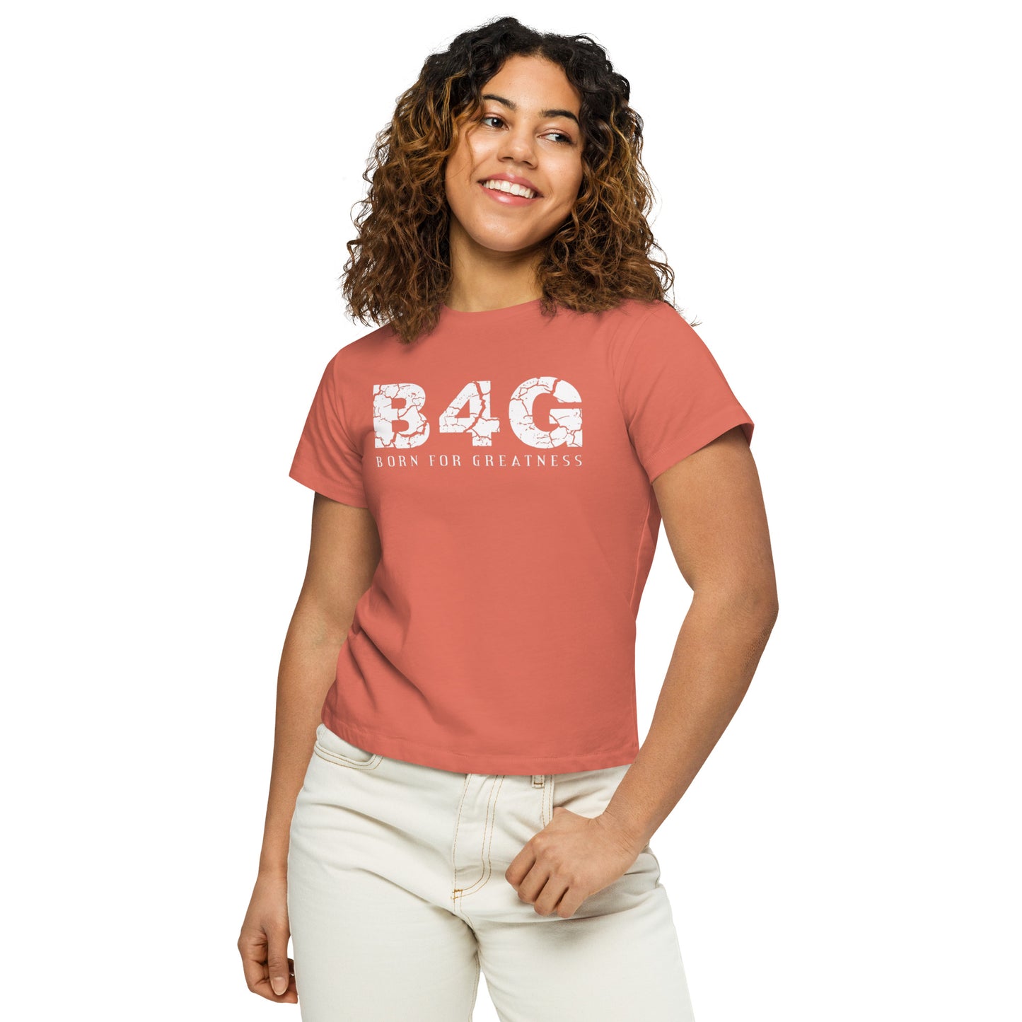 Women’s high-waisted t-shirt
