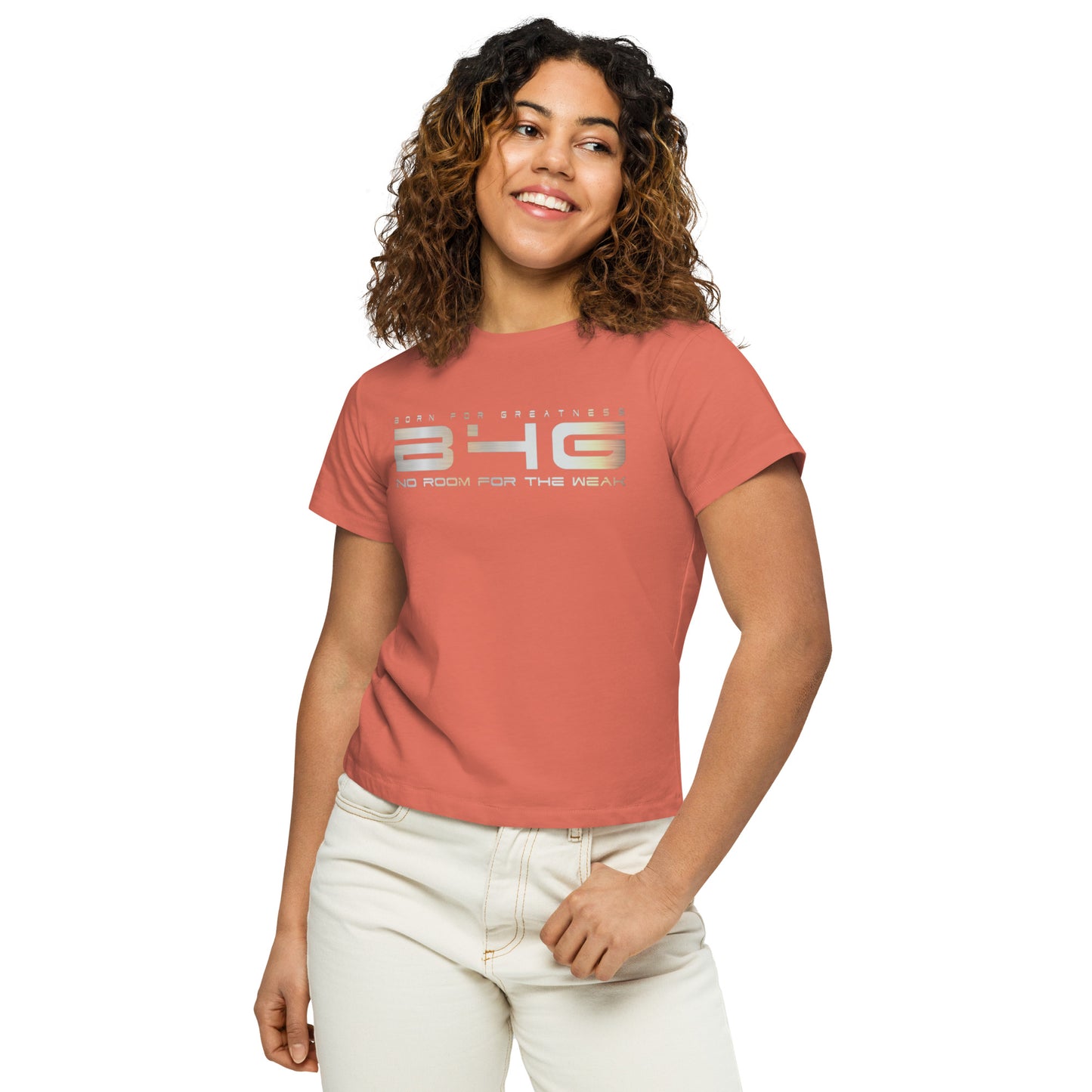 Women’s high-waisted t-shirt