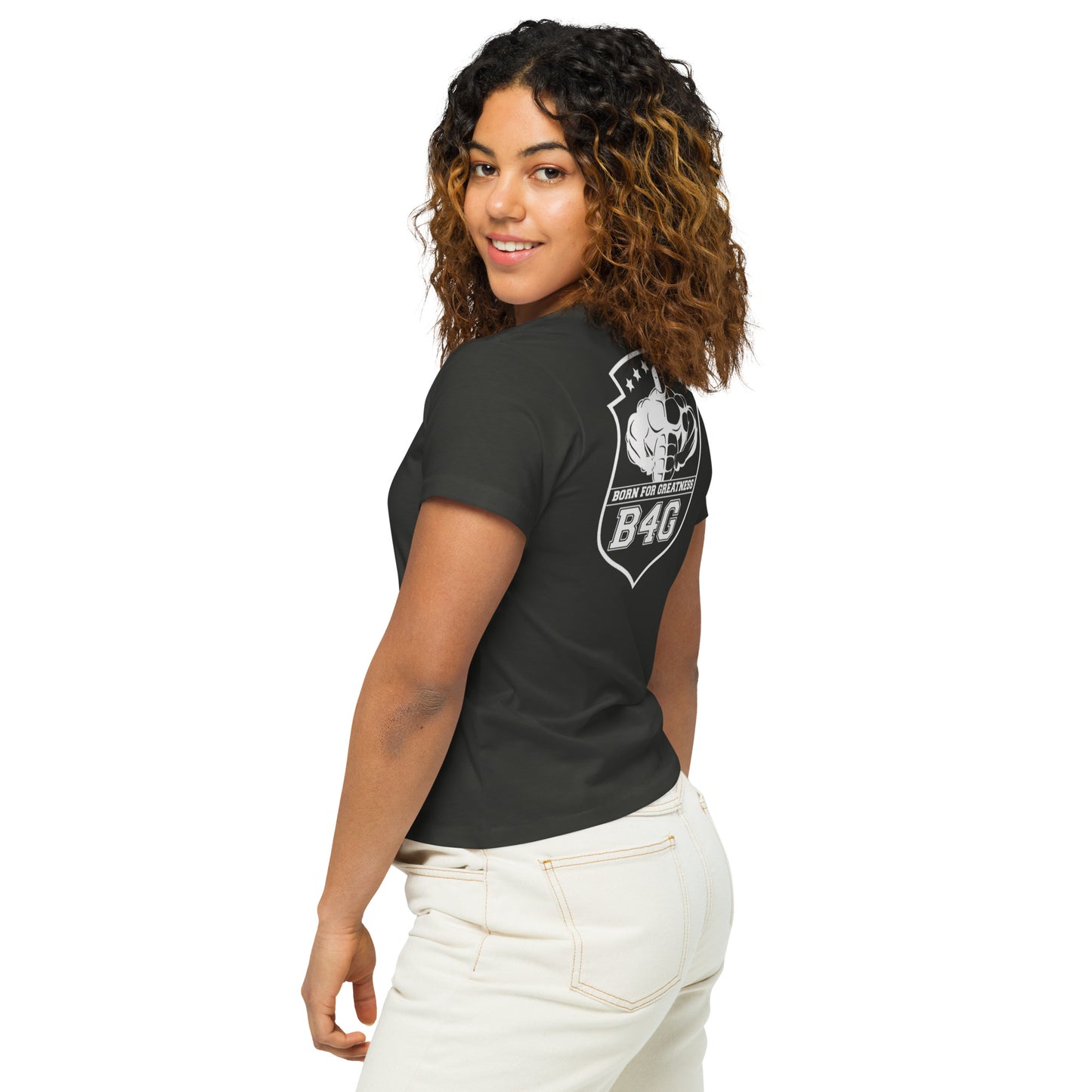 Women’s high-waisted t-shirt